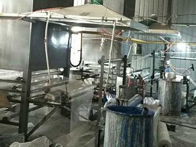 河道護坡雷諾護墊車間展示